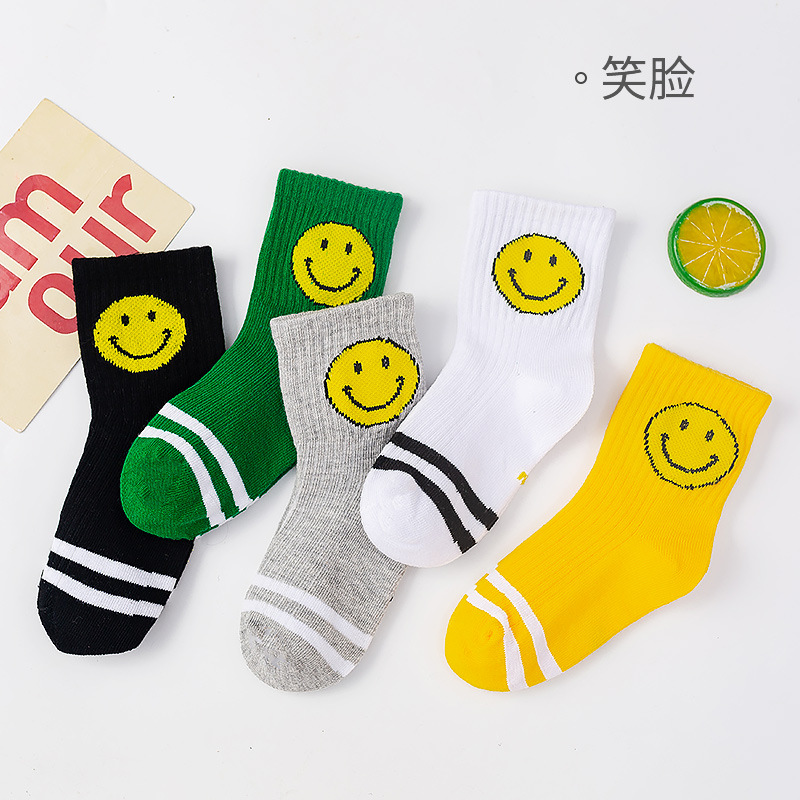 10 Pairs Baby Children Polyester Socks Boys Girls Ankle Socks